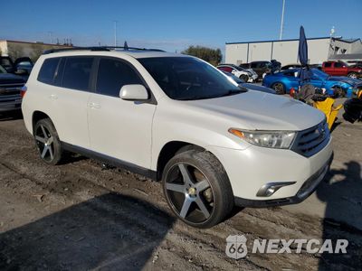 Czwarte zdjęcie samochodu z boku: 2011 TOYOTA HIGHLANDER BASE VIN:5TDZK3EH1BS036345 - miniatura