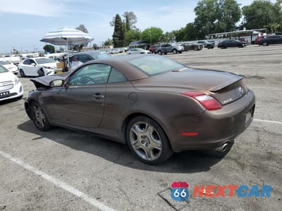 Drugie zdjęcie samochodu z przodu: 2007 LEXUS SC 430 VIN:JTHFN45Y379014562 - miniatura