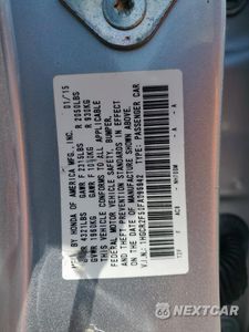 Zdjęcie 12 z 12 samochodu: 2015 HONDA ACCORD SPORT VIN:1HGCR2F50FA095942 - miniatura