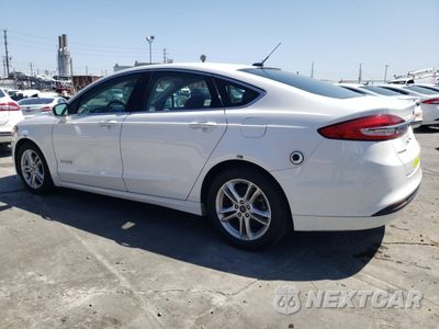 Drugie zdjęcie samochodu z przodu: 2018 FORD FUSION SE HYBRID VIN:3FA6P0LU0JR172105 - miniatura