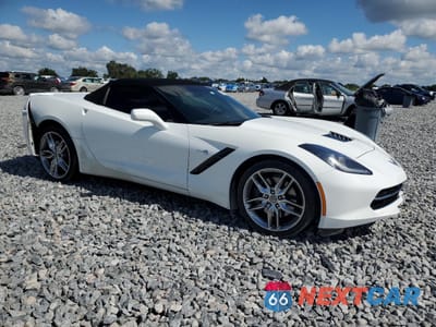 Czwarte zdjęcie samochodu z boku: 2015 CHEVROLET CORVETTE STINGRAY Z51 2LT VIN:1G1YK3D79F5113598 - miniatura