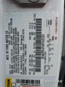 Zdjęcie 12 z 12 samochodu: 2017 FORD FUSION SE HYBRID VIN:3FA6P0LU5HR409231 - miniatura