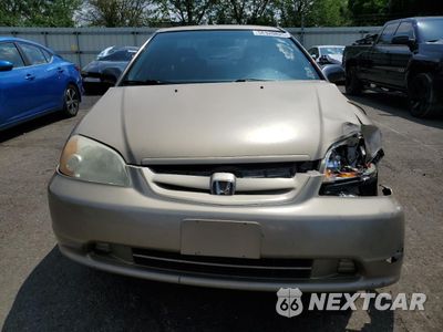 Piąte zdjęcie samochodu w środku: 2002 HONDA CIVIC LX VIN:1HGEM22542L010872 - miniatura