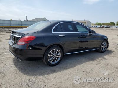 Trzecie zdjęcie samochodu z tyłu: 2018 MERCEDES-BENZ C 300 4MATIC VIN:55SWF4KB2JU249643 - miniatura