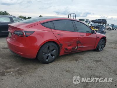 Trzecie zdjęcie samochodu z tyłu: 2022 TESLA MODEL 3 VIN:5YJ3E1EB8NF243126 - miniatura