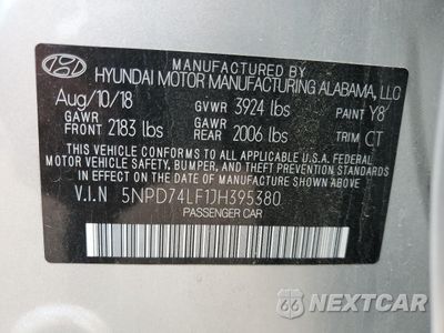 Zdjęcie 13 z 14 samochodu: 2018 HYUNDAI ELANTRA SE VIN:5NPD74LF1JH395380 - miniatura