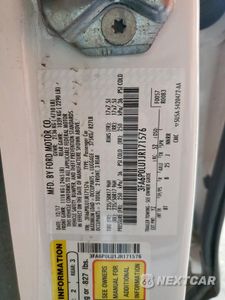 Zdjęcie 12 z 13 samochodu: 2018 FORD FUSION SE HYBRID VIN:3FA6P0LU1JR171576 - miniatura