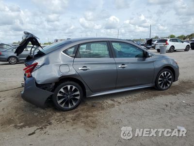Trzecie zdjęcie samochodu z tyłu: 2019 NISSAN SENTRA S VIN:3N1AB7AP4KY314894 - miniatura