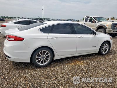 Trzecie zdjęcie samochodu z tyłu: 2018 FORD FUSION SE HYBRID VIN:3FA6P0LU7JR118834 - miniatura
