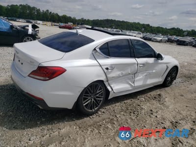 Trzecie zdjęcie samochodu z tyłu: 2019 GENESIS G70 ELITE VIN:KMTG34LA7KU032247 - miniatura