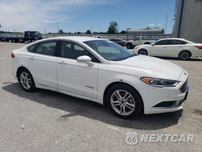 Czwarte zdjęcie samochodu z boku: 2018 FORD FUSION SE HYBRID VIN:3FA6P0LU2JR278748 - miniatura
