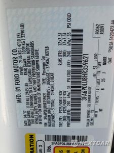 Zdjęcie 12 z 12 samochodu: 2017 FORD FUSION SE HYBRID VIN:3FA6P0LU8HR359621 - miniatura