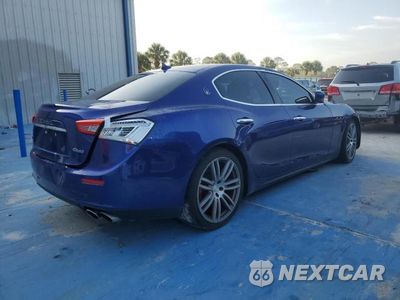 Trzecie zdjęcie samochodu z tyłu: 2014 MASERATI GHIBLI S VIN:ZAM57RTA5E1087658 - miniatura
