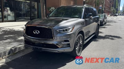 Drugie zdjęcie samochodu z przodu: 2021 INFINITI QX80 LUXE VIN:JN8AZ2AF8M9716708 - miniatura