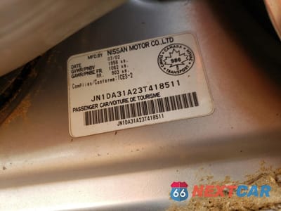 Zdjęcie 13 z 13 samochodu: 2003 NISSAN MAXIMA GLE VIN:JN1DA31A23T418511 - miniatura