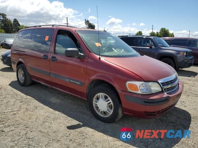Czwarte zdjęcie samochodu z boku: 2002 CHEVROLET VENTURE VIN:1GNDX03E02D253777 - miniatura