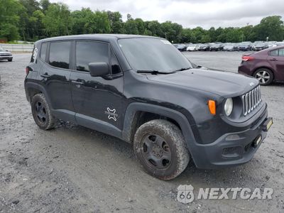 Czwarte zdjęcie samochodu z boku: 2018 JEEP RENEGADE SPORT VIN:ZACCJBAB5JPH13266 - miniatura