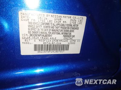 Zdjęcie 12 z 12 samochodu: 2017 NISSAN VERSA S VIN:3N1CN7AP1HL807017 - miniatura