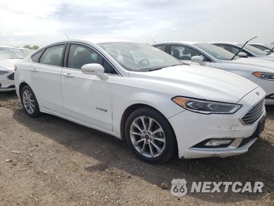 Czwarte zdjęcie samochodu z boku: 2017 FORD FUSION SE HYBRID VIN:3FA6P0LU0HR359600 - miniatura