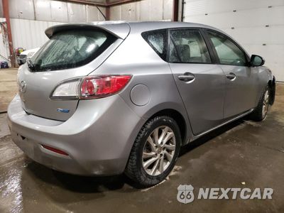 Trzecie zdjęcie samochodu z tyłu: 2012 MAZDA 3 I VIN:JM1BL1L73C1628552 - miniatura