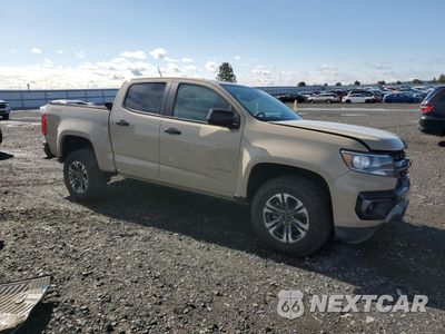 Czwarte zdjęcie samochodu z boku: 2022 CHEVROLET COLORADO Z71 VIN:1GCGTDENXN1333289 - miniatura