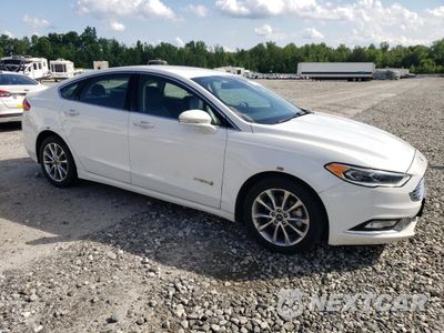 Czwarte zdjęcie samochodu z boku: 2017 FORD FUSION SE HYBRID VIN:3FA6P0LU4HR409267 - miniatura