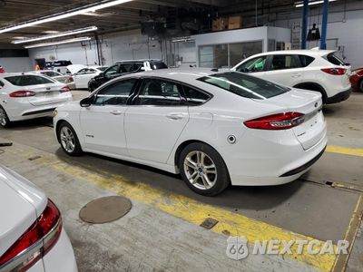 Drugie zdjęcie samochodu z przodu: 2018 FORD FUSION SE HYBRID VIN:3FA6P0LU0JR118707 - miniatura