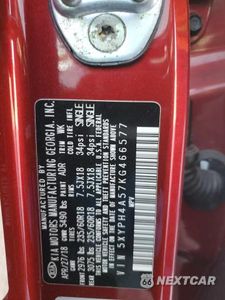 Zdjęcie 12 z 12 samochodu: 2019 KIA SORENTO EX VIN:5XYPH4A57KG466577 - miniatura