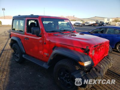 Czwarte zdjęcie samochodu z boku: 2018 JEEP WRANGLER SPORT VIN:1C4GJXAG1JW161259 - miniatura