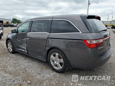 Drugie zdjęcie samochodu z przodu: 2013 HONDA ODYSSEY TOURING VIN:5FNRL5H94DB078648 - miniatura