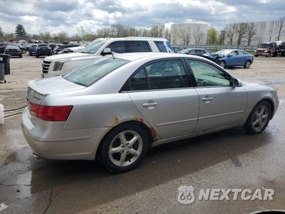 Trzecie zdjęcie samochodu z tyłu: 2009 HYUNDAI SONATA SE VIN:5NPEU46FX9H439946 - miniatura