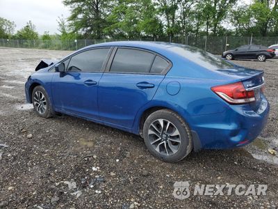 Drugie zdjęcie samochodu z przodu: 2015 HONDA CIVIC EX VIN:19XFB2F8XFE014243 - miniatura