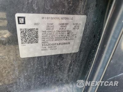 Zdjęcie 12 z 12 samochodu: 2018 CHEVROLET MALIBU LT VIN:1G1ZD5ST3JF130829 - miniatura