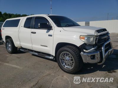 Czwarte zdjęcie samochodu z boku: 2014 TOYOTA TUNDRA DOUBLE CAB SR VIN:5TFRY5F1XEX168563 - miniatura