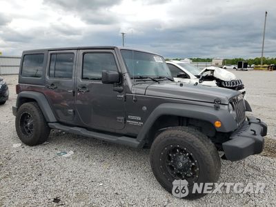 Czwarte zdjęcie samochodu z boku: 2017 JEEP WRANGLER UNLIMITED SPORT VIN:1C4BJWDG4HL524617 - miniatura