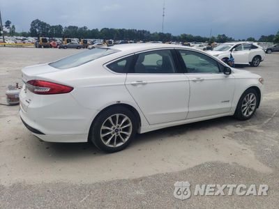 Trzecie zdjęcie samochodu z tyłu: 2017 FORD FUSION SE HYBRID VIN:3FA6P0LU5HR409584 - miniatura
