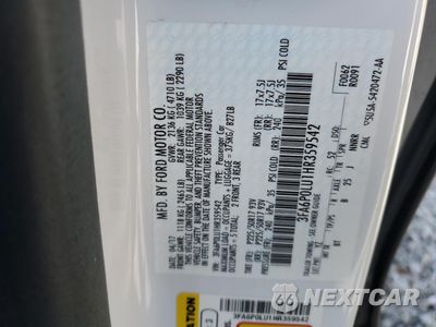 Zdjęcie 12 z 12 samochodu: 2017 FORD FUSION SE HYBRID VIN:3FA6P0LU1HR359542 - miniatura