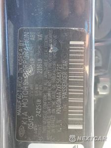 Zdjęcie 12 z 12 samochodu: 2015 KIA OPTIMA LX VIN:KNAGM4A7XF5648721 - miniatura