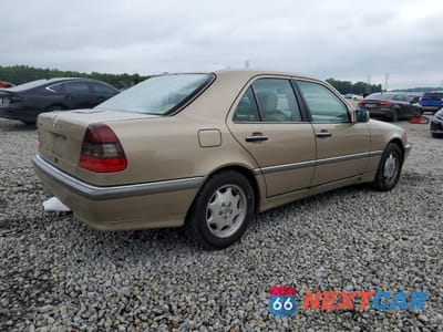 Trzecie zdjęcie samochodu z tyłu: 1999 MERCEDES-BENZ C 280 VIN:WDBHA29G2XA753351 - miniatura