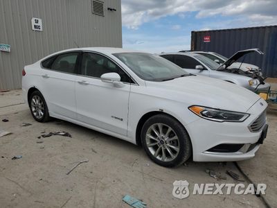 Czwarte zdjęcie samochodu z boku: 2018 FORD FUSION SE HYBRID VIN:3FA6P0LU6JR118727 - miniatura