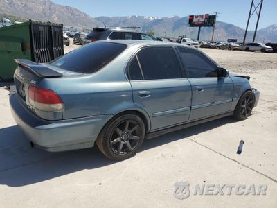 Trzecie zdjęcie samochodu z tyłu: 1998 HONDA CIVIC EX VIN:1HGEJ8541WL019128 - miniatura