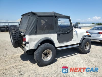 Trzecie zdjęcie samochodu z tyłu: 1984 JEEP JEEP CJ7 VIN:1JCCF87E3ET071452 - miniatura