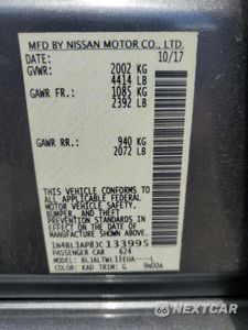 Zdjęcie 12 z 12 samochodu: 2018 NISSAN ALTIMA 3.5SL VIN:1N4BL3AP8JC133995 - miniatura