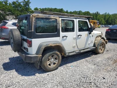 Trzecie zdjęcie samochodu z tyłu: 2013 JEEP WRANGLER UNLIMITED SPORT VIN:1C4BJWKG9DL672579 - miniatura