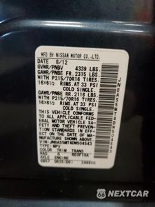 Zdjęcie 14 z 14 samochodu: 2013 NISSAN ROGUE S VIN:JN8AS5MT4DW504543 - miniatura