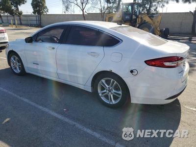 Drugie zdjęcie samochodu z przodu: 2018 FORD FUSION SE HYBRID VIN:3FA6P0LU6JR171587 - miniatura