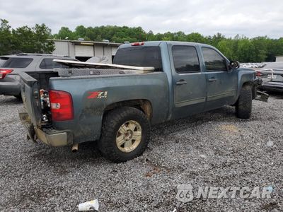 Trzecie zdjęcie samochodu z tyłu: 2010 CHEVROLET SILVERADO K1500 LT VIN:3GCRKSE37AG219695 - miniatura