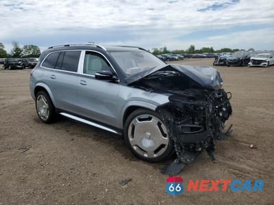 Czwarte zdjęcie samochodu z boku: 2024 MERCEDES-BENZ GLS MERCEDES-MAYBACH GLS600 4M VIN:4JGFF8HB6RB214999 - miniatura
