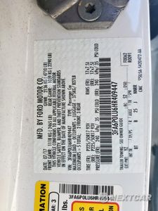 Zdjęcie 12 z 12 samochodu: 2017 FORD FUSION SE HYBRID VIN:3FA6P0LU6HR409447 - miniatura