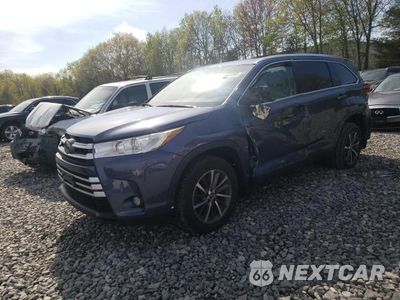 2019 TOYOTA HIGHLANDER SE 5TDJZRFH3KS965270 - główne zdjęcie licytacji z USA - miniatura